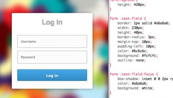 web unique ui elements ui stylish signin sign-in registration form register quality panel original new modern login form interface html hi-res HD fresh free download free field elements download detailed design css creative clean box 