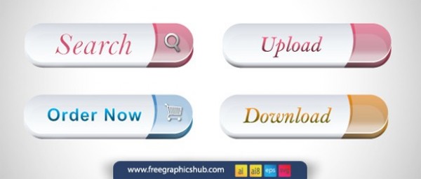 web vector upload unique ui elements SVG stylish set search button search quality original order now new interface illustrator high quality hi-res HD graphic fresh free download free EPS elements download button download detailed design creative call to action buttons blue AI 