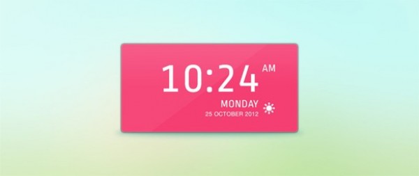 web weather icon weather unique ui elements ui time stylish quality psd pm pink original new modern interface icon hi-res HD fresh free download free elements download digital clock digital detailed design day date creative clock widget clock clean am 