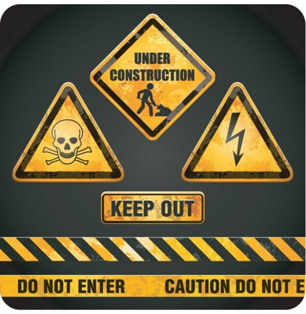 web warning vector unique ui elements tag stylish sticker signs road sign repair quality original new maintenance labels interface illustrator high quality hi-res HD graphic fresh free download free elements download detailed design danger creative construction badge 