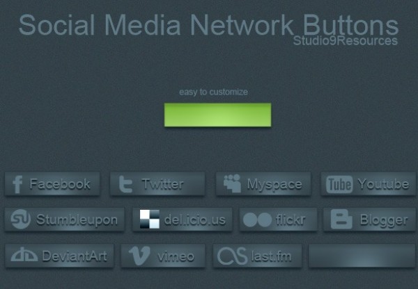 web unique ui elements ui stylish social set quality psd original new networking modern media interface hi-res HD fresh free download free elements download detailed design creative clean buttons bookmarking blue 