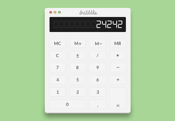white calculator white web unique ui elements ui stylish simple calculator simple quality psd calculator psd original new modern interface hi-res HD fresh free download free elements download detailed design creative clean calculator 