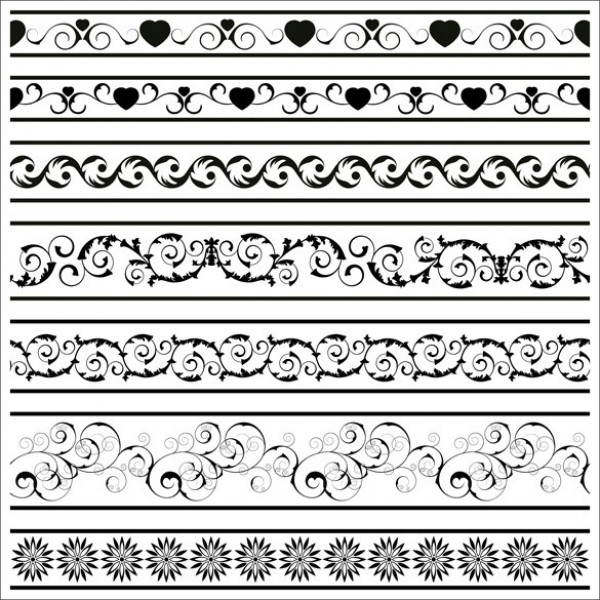 web vector unique ui elements stylish scroll quality ornaments ornamental original new interface illustrator high quality hi-res hearts HD graphic fresh free download free elements download detailed design decorative decorations creative borders 