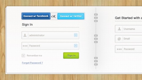 web unique ui elements ui stylish stitched stacked paper social buttons signup sign up registration register quality psd original notebook new modern login log-in interface hi-res HD fresh free download free form field elements download detailed design creative clean buttons book 