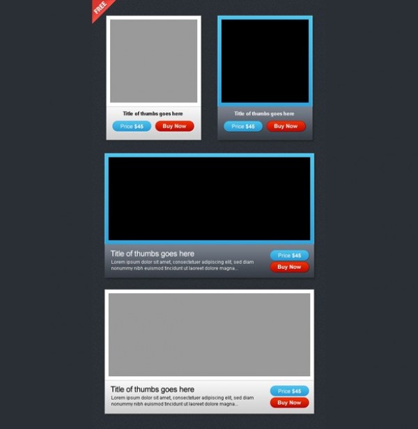 wide web unique ui elements ui thumbs thumbnails stylish small set quality psd original new modern light large interface hi-res HD gallery thumbs gallery fresh free download free elements download detailed design dark creative clean buy now buttons 