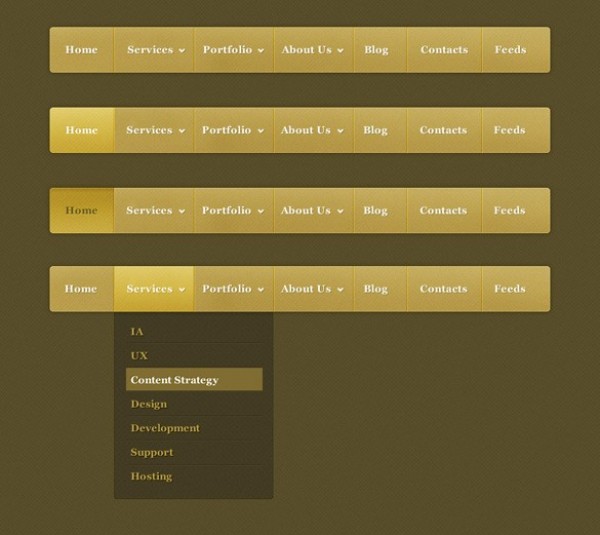 yellow web unique ui elements ui stylish simple quality original new navigation nature natural modern menu interface hover hi-res HD gold fresh free download free elements dropdown menu dropdown download detailed design creative clean cardboard active 