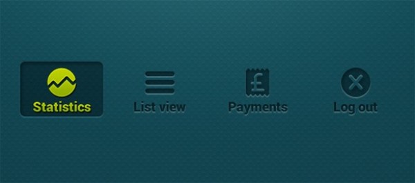 web unique ui elements ui stylish statistics quality psd payments original new modern mobile banking buttons mobile Logout list view interface inset hi-res HD fresh free download free elements download detailed design creative clean banking buttons 