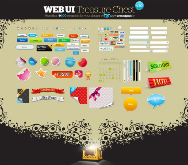web Vectors vector graphic vector user unique ultra ultimate ui elements treasure chest treasure simple quality psd Photoshop pack original new modern illustrator illustration high quality graphic fresh free vectors free download free download detailed creative clear clean chest AI 