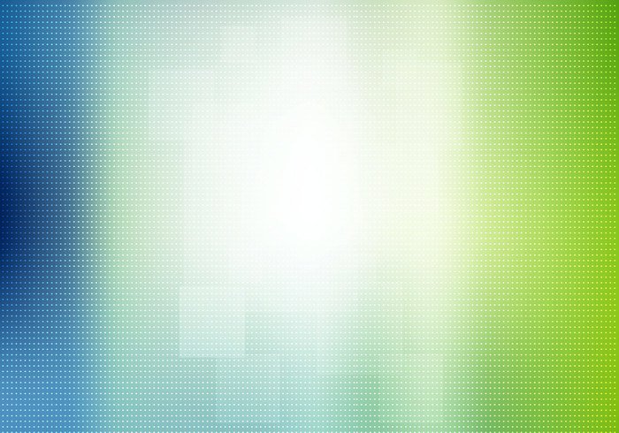 white wallpaper technology shiny row pattern green glowing dot design business blue background backdrop abstract 