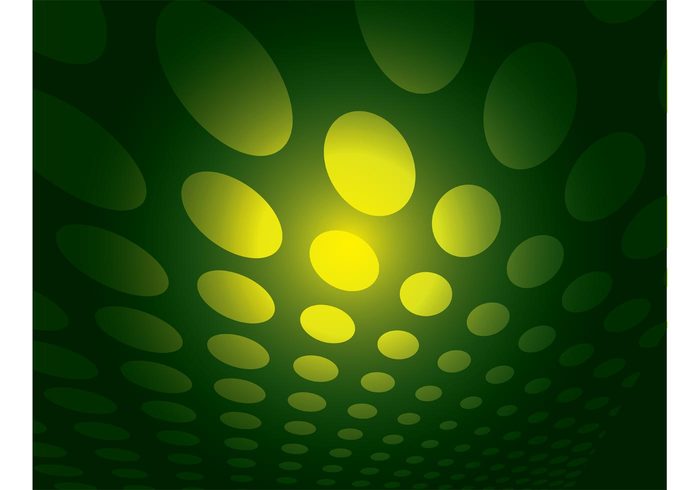 vector green dotted dots background abstract 