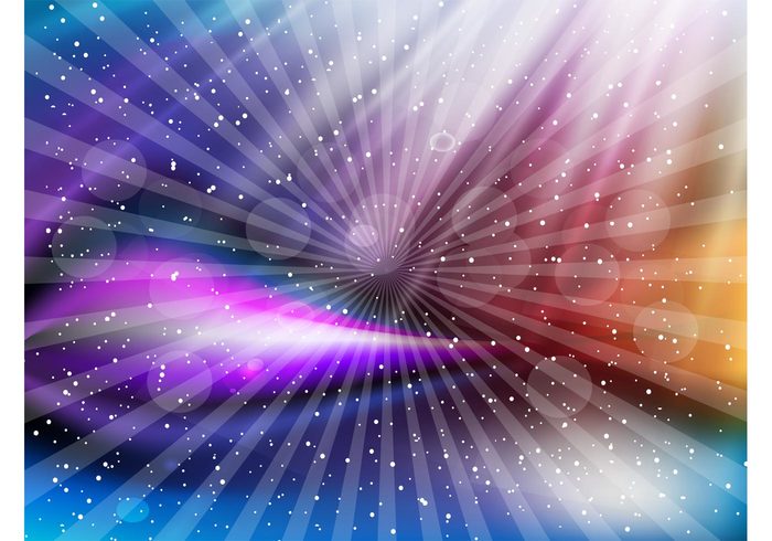 wallpaper universe stars space shine rays radiant planets lighting high gradient glow galaxy colorful abstract 