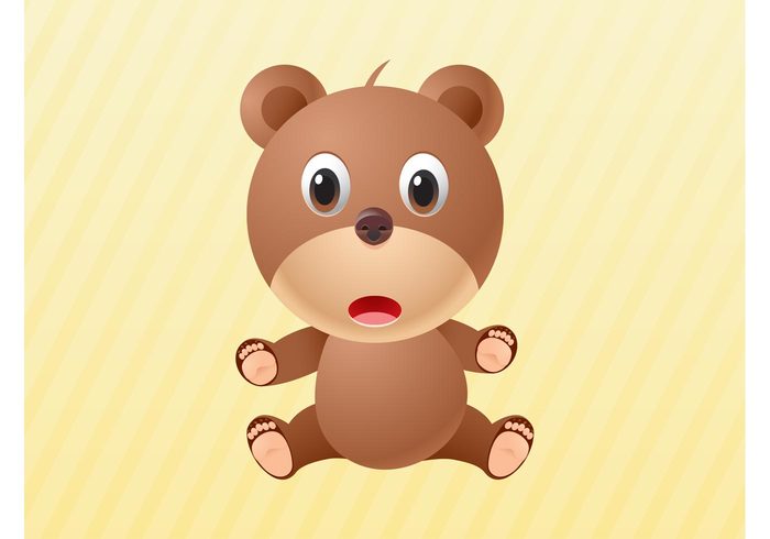 toy teddy bear Surprised stuffed animal scared mascot comic character cartoon bear animal 