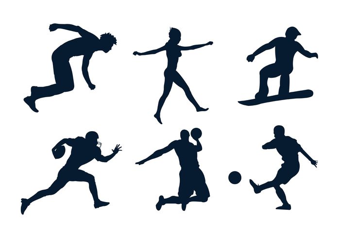 white sports speed soccer snow silhouette running silhouettes running silhouette running runner rugby player gymnast game football body boarding black basketball ball athlete american 