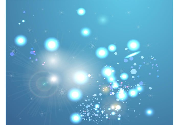 stars sparkle shine rays orb mystic magic fantasy dots Digital art Desktop wallpaper Cool backgrounds blue aqua 