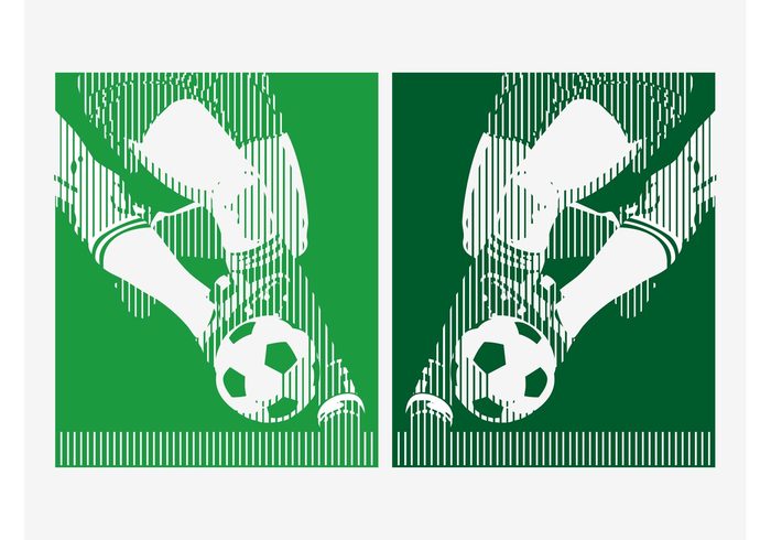 sport Soccer players soccer run posters pop art Match league kick game Footballers football Championship ball 