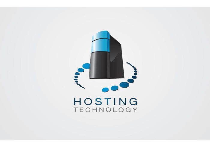 web server web hosting Services server logo type logo internet hosting host business  