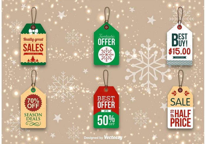 xmas vintage typography templates design tag snowflake shopping season sale retro purchase promo present offer Noel message merry lowest price label icon holidays happy hang tags greeting gift frame event discount clearance christmas celebration border 