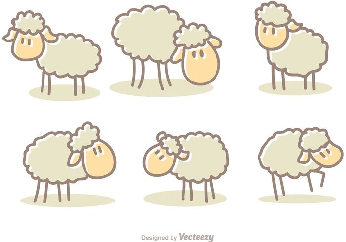 woolly wool sheep isolated sheep pet mammal Livestock isolated farming animal farm Domestic country cotton character cattle cartoon sheep cartoon animal agriculture adorable 