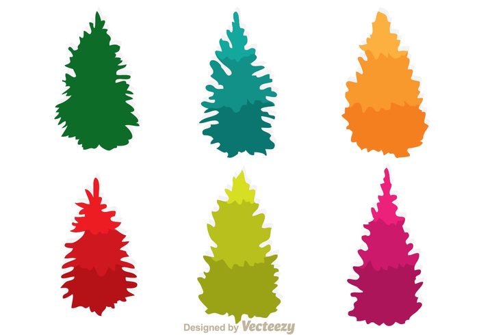 wood tree style scribble pine nature leaf forest eco colorful cedar trees cedar tree cedar 