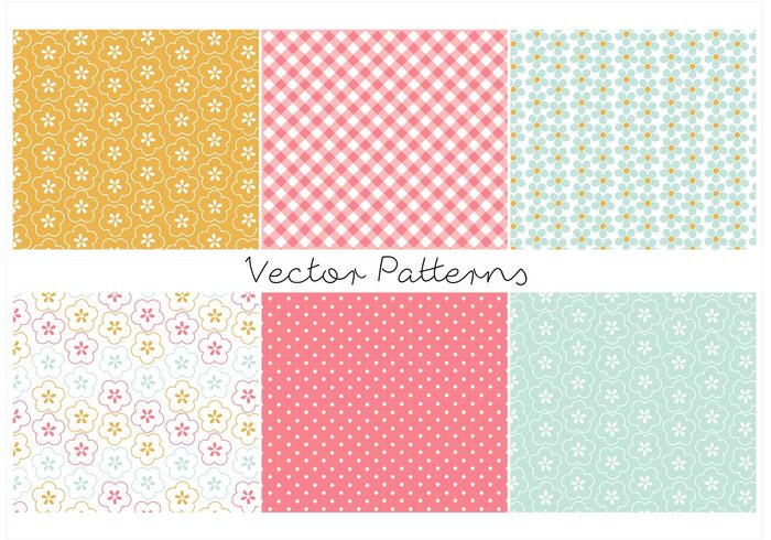 vector tile texture Textile sweet seamless retro polka dots pattern set pattern papers Matching lovely illustration Idea graphic flowers floral fashion fabric dots Design set design decorative decor cute creative colorful boho 