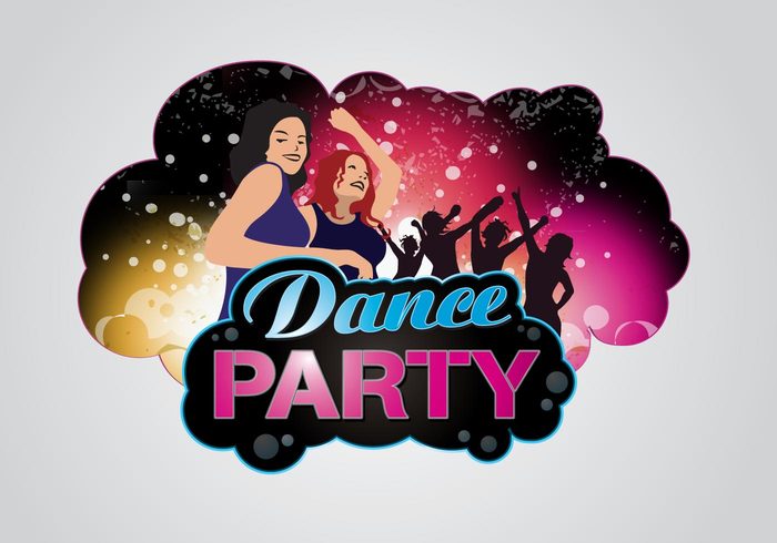 wallpaper partying party ladies disco dancing dance hall dance floor dance background 