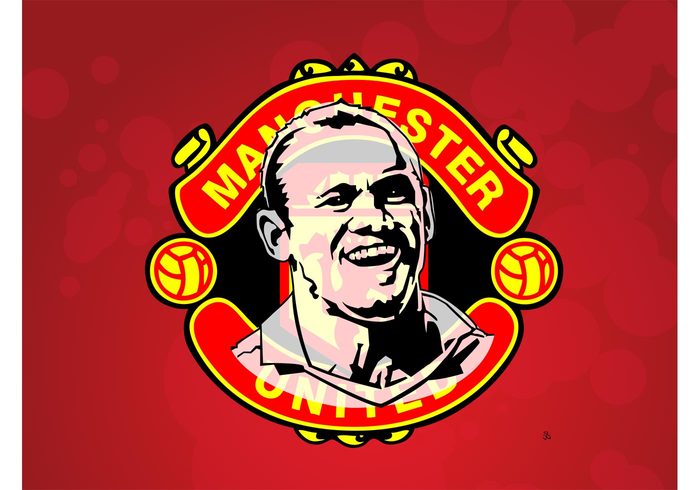 Wayne rooney vector The red devils team sports soccer premier league player football english competition athlete 