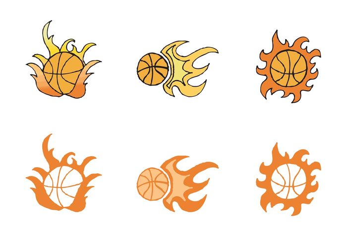 sports sport play jock hot heat game flaming fire burn basketball team basketball on fire basketball logo basketball basket ball athlete 