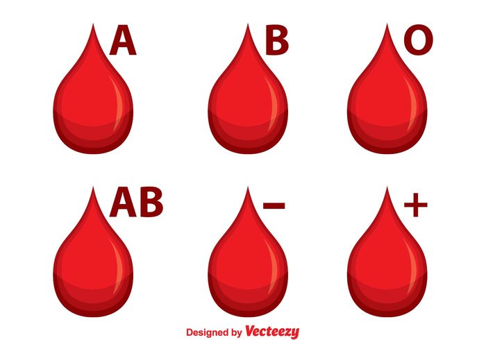 shape positive O blood negative medicine hospital health group drop dripping drip donation blood dripping blood B blood AB blood A blood 
