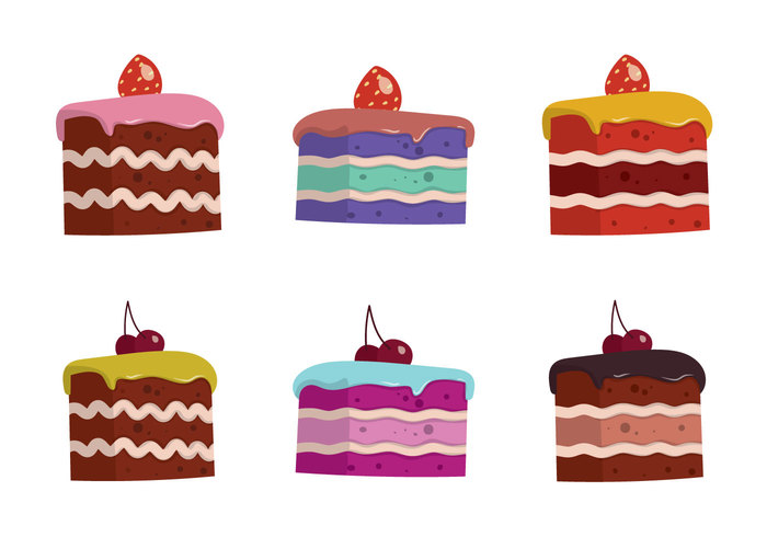 yummy sweet strawberry slice party isolated food cherry cakes cake slice isolated cake slice cake birthday cake birthday 