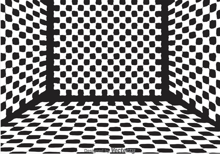 white wallpaper wall shape room perspective illusion floor distorted decoration checker boards checker board wallpaper checker board background checker board checker board black background 3d 