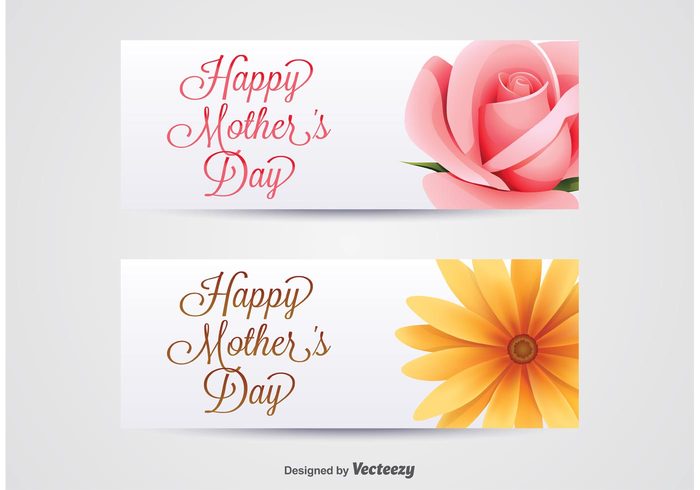 vector thank template summer spring special set nature natural mother's day banner Mother's mommy mom May love layout illustration happy mothers day happy greeting garden fresh flowers flower floral banner floral design day cute celebration celebrate card blossom beautiful banners banner set banner background 