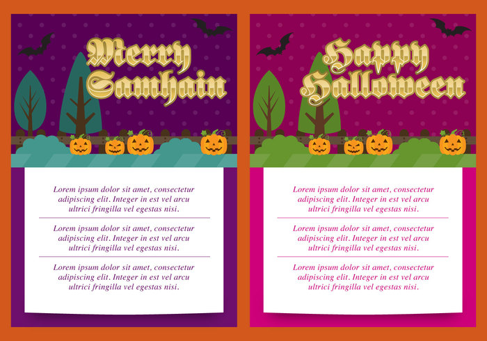 wiccan Wicca spooky season Samhain card samhain pumpkin Pagan orange neopagan merry magic jack o' lantern holiday Halloween card halloween festival 