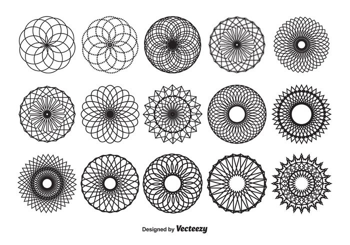 whirl vector symmetry symbol spirograph shapes Spirograph shape ornate ornament isolated illustration graphic geometric element Design Elements decorative shapes decorative decoration creative circular circle shapes circle abstract 