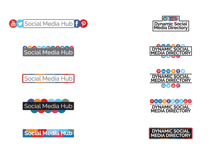 Swizly Social networks social media Social Hub Social Directory icons 