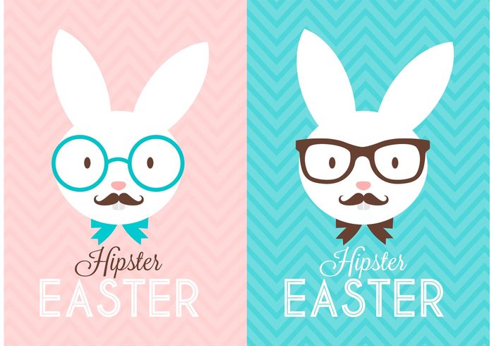 trendy sunglasses spring season retro rabbit print poster portrait pink pattern mustache modern holiday hipster head happy easter happy glasses funky face easter bunny easter decorative decoration cute cool celebrate card bunny background art animal 