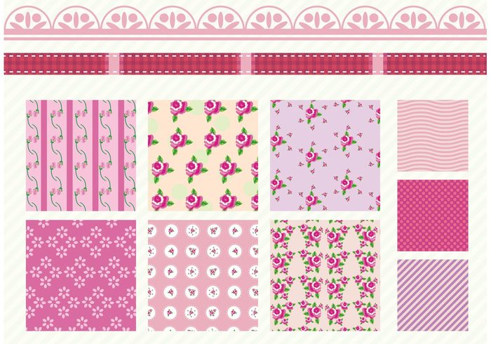 wallpaper vintage stripe shabby chic pattern shabby chic seamless scrapbook scrap-booking rose romantic retro polka dot pink pattern paper ornament old fashioned love label garden flower floral feminine fabric english rose delicate cute bloom background  