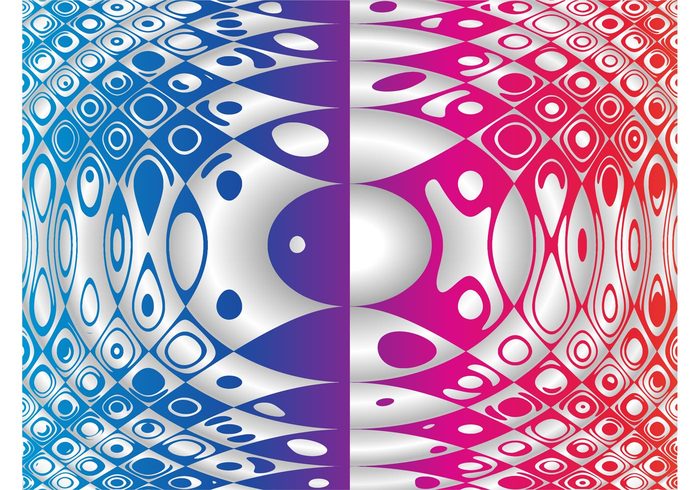 wallpaper round psychedelic metallic metal drops dots circles background backdrop abstract 