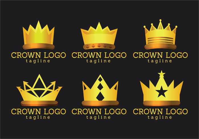 vintage symbol style royalty royal queen monarch luxury logo kingdom king jewelry isolated hat gold elegance crown logos crown logo crown classic 