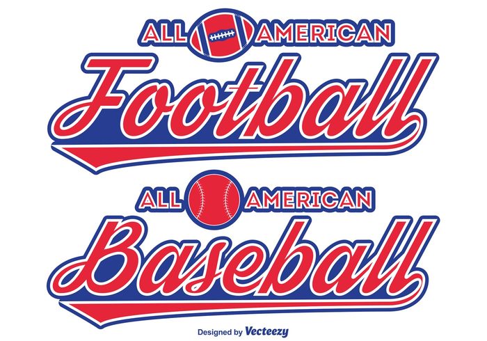 typography typographic sports label typographic labels Tradition star sports sport label sport Signage sign red white blue red major leagues labels label insignia headline football field event blue baseball opening day baseball banner ball american all american football all american baseball all american 