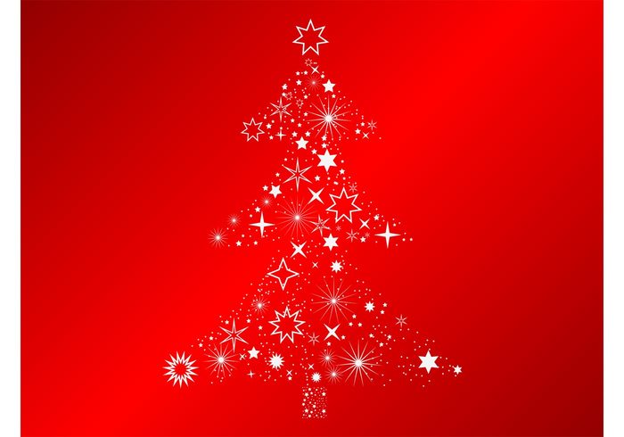 xmas winter sparkling sparkles silhouette shiny shape rays holidays festive evergreen tree decorative decorations christmas tree celebration 