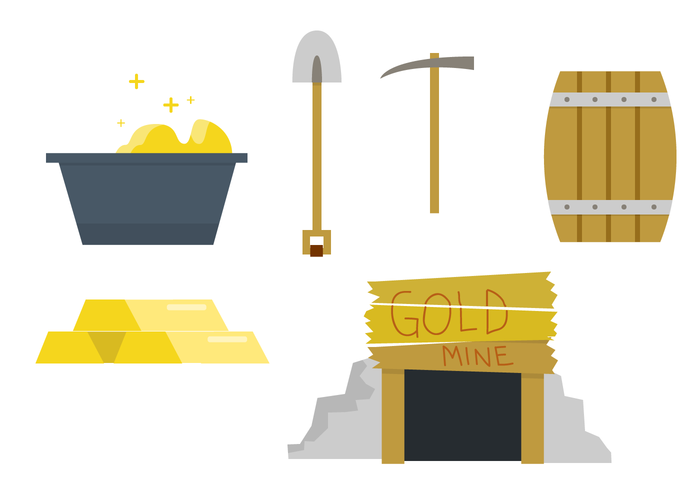 tunnel stone shovel rock Pickaxe pick object mineral Mine metal industry industrial gold rush gold miner gold mine gold equipment entrance bucket bar of gold bar 
