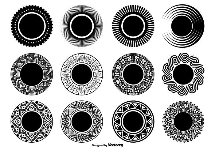 whirl Twist symbolic symbol swirl spiral simple shapes simple shape set shape set round shapes elements design element decorative shapes decorative collection circular circle shapes circle bw business branding black abstract shapes abstract 