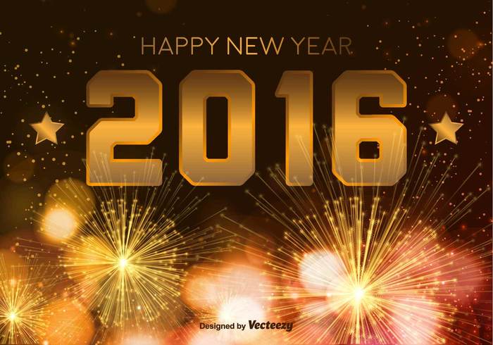 year xmas wallpaper season poster party number night new year new message holiday happy new year happy greeting gold Fireworks event decorative decoration christmas celebration celebrate card brochure banner background abstract 2016 year 2016 