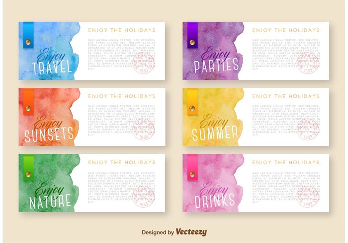 watercolor texture template summer Stain splash set paper paint ink holiday grunge greeting gift drawing date celebration card calligraphy banner background art abstract 