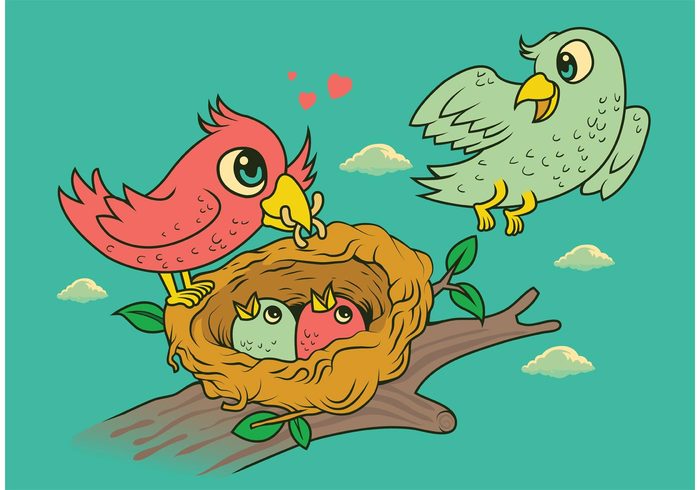 tree Togetherness together parents nest nature my family Mother's morning mama lovebirds Love Hearts love birds love hearts Green Leaf funny birds flying birds Flying bird feeding feather family tree family nest family birds Daddy child cartoon care brown tree bird in nest baby animals  