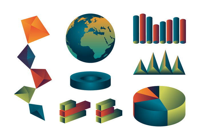 statistic report icon globe element diagram company commercial bussines annual report design annual report 