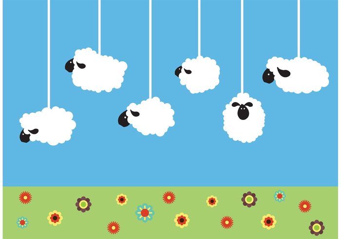 young wool white silhouettes silhouette sheep silhouette sheep isolated sheep ram nature mammal lamb isolated green flower field farmer farm Domestic cute cattle blue sky animal agriculture 