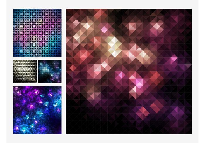 wallpapers triangles squares mosaic Geometry geometric shapes dots circles Backgrounds Backdrops abstract 