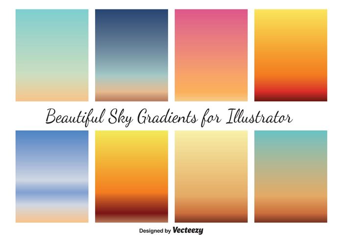 warm vector gradients sunset summer sky background sky Processed illustrator gradients gradients design element colorful gradients colorful color blue beautiful beatiful sky abstract 