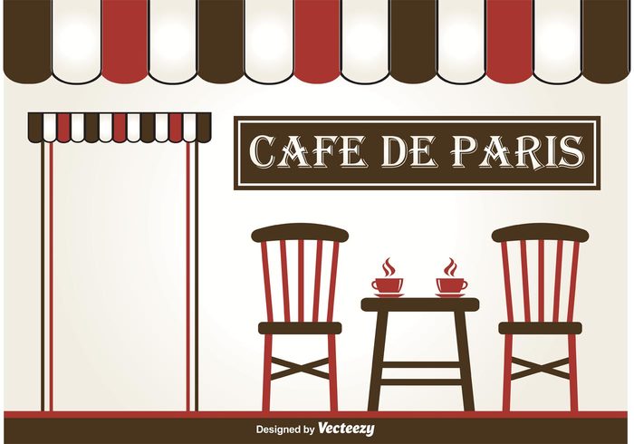 vintage vector urban town text table street silhouette sign seat scene romantic retro restaurant paris cafe Paris outside outdoors outdoor cafe menu London illustration graphic furniture exterior Europe drink design cup Coffee house coffee city chair cafe building background architecture  